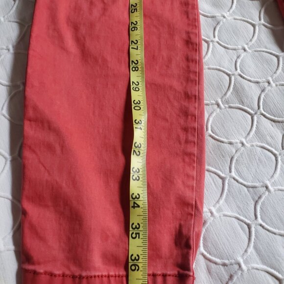 Cabi I Hutton Nantucket Red Jogger Pants Sz 8 - Picture 9 of 15